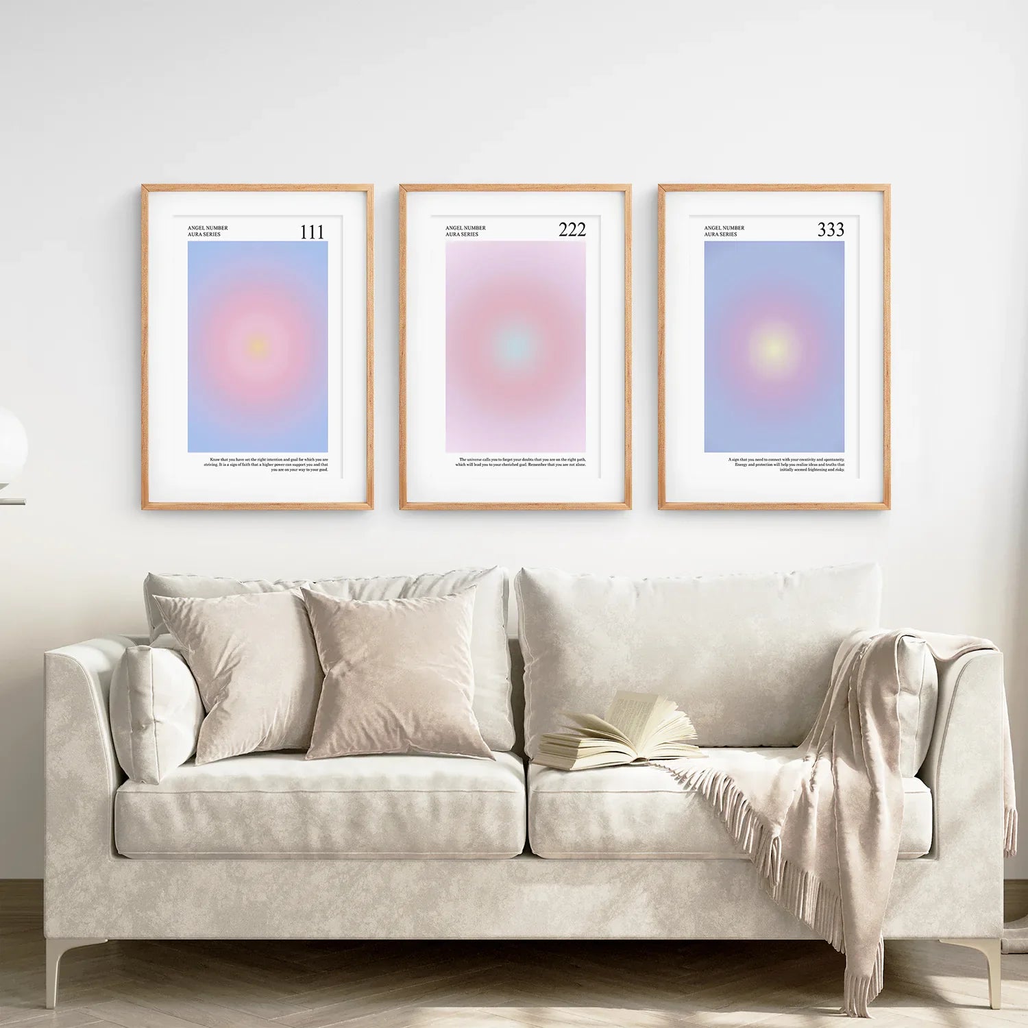 Positive Affirmation Aura Set Of 3 Prints