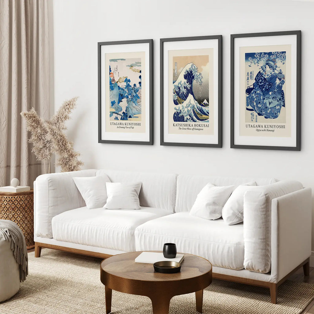 The Great Wave of Kanagawa Japanese Woodblock Art Print